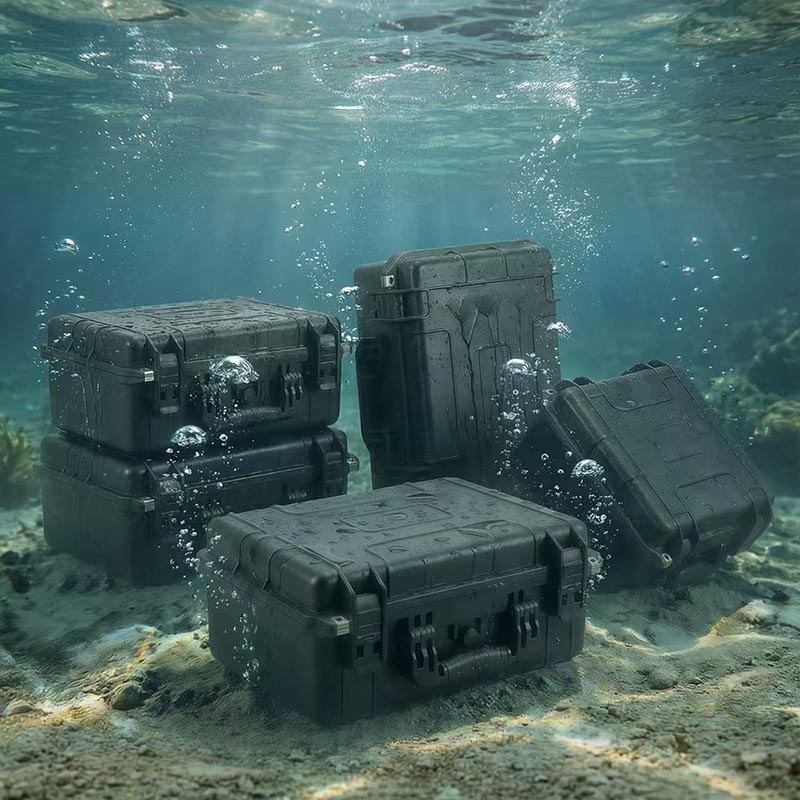 Vollständig luftdichte, staub- und wasserdichte Hartbox