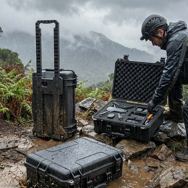 Hochfeste, wasserdichte und staubdichte IP67-Hartbox