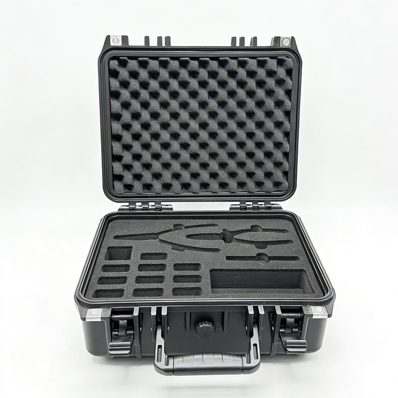 Omnidirektionale Pufferung und stoßdämpfende Hartbox