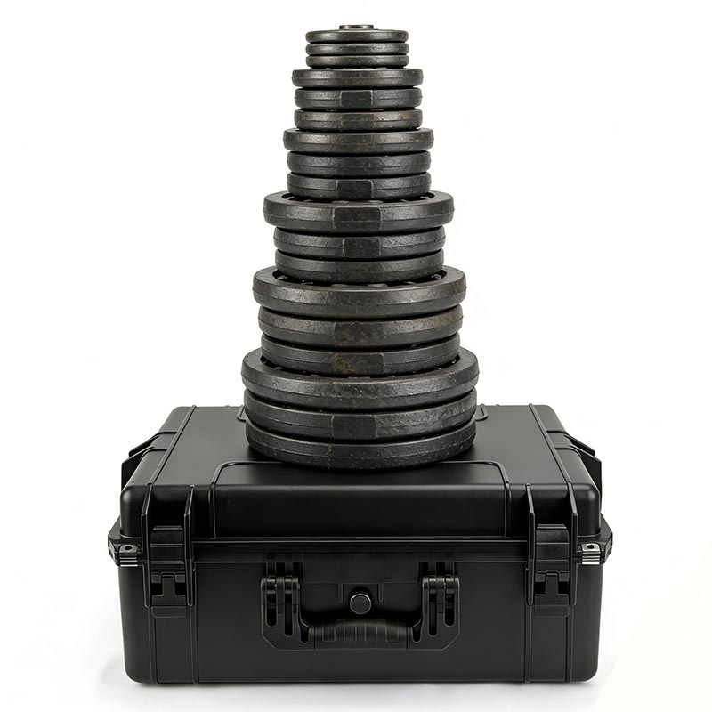 Oben tragfähige und druckfeste Hartbox